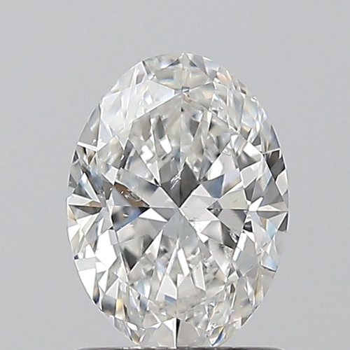 1.01 carat F-SI1 Natūralus Oval Deimantas (1)