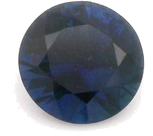 0.5 carat BLUE Round Safyras (1)