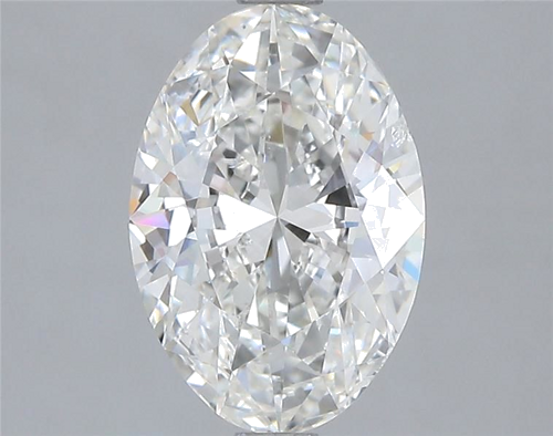 1.9 carat H-SI2 Natūralus Oval Deimantas (1)