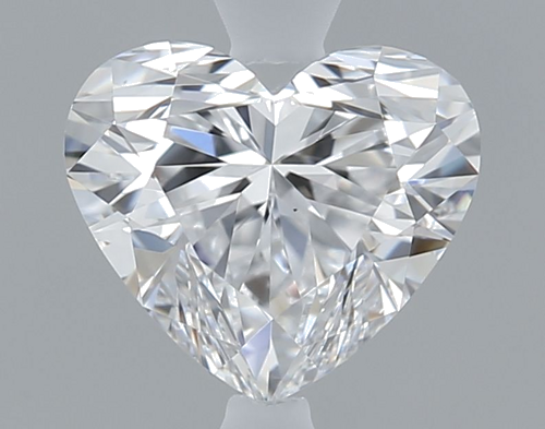 0.6 carat D-VS1 Natūralus Heart Deimantas (1)