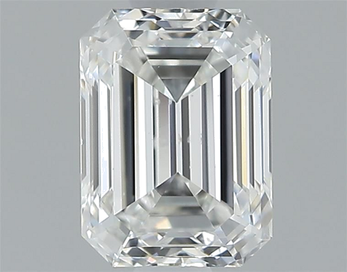 0.71 carat F-VS2 Natūralus Emerald Deimantas (1)