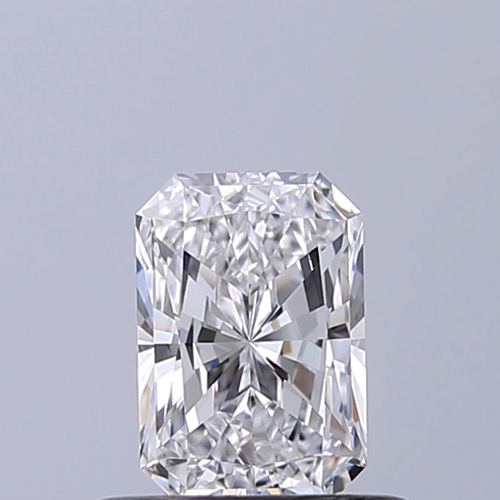 0.5 carat D-VVS2 Natūralus Radiant Deimantas (1)