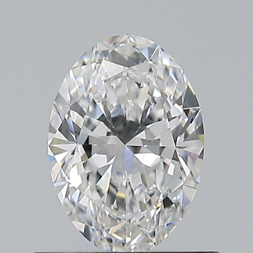 0.6 carat E-VVS2 Natūralus Oval Deimantas (1)