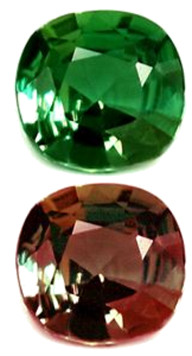 0.21 carat GREEN Cushion Alexandrite (1)