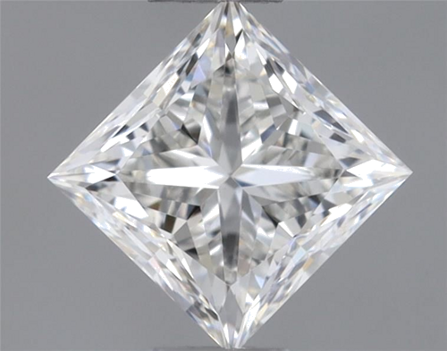 0.35 carat H-VVS2 Natūralus Princess Deimantas (1)