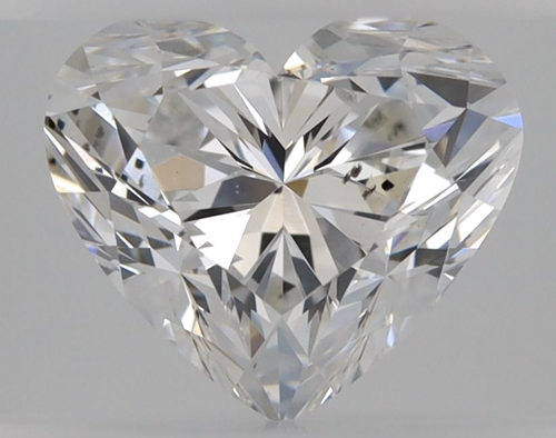 1.01 carat F-SI2 Natūralus Heart Deimantas (1)