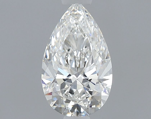 0.53 carat E-VS2 Natūralus Pear Deimantas (1)