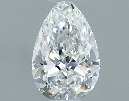 0.3 carat E-VS1 Natūralus Pear Deimantas (1)