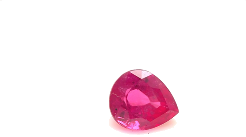 0.67 carat RED Pear Rubinas (1)