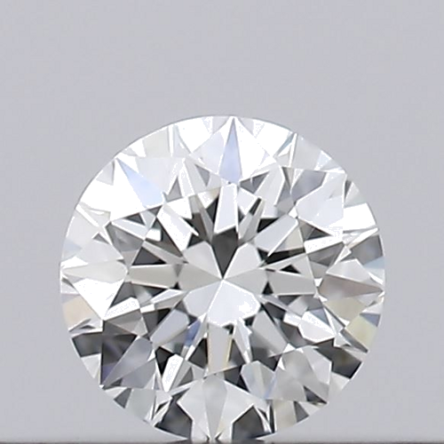 0.16 carat H-VVS1 Excellent cut Natūralus Round Deimantas (1)