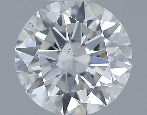 0.6 carat F-SI1 Excellent cut Natūralus Round Deimantas (1)