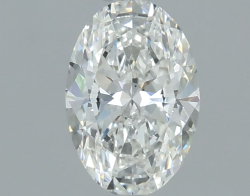 0.57 carat G-VS2 Natūralus Oval Deimantas (1)
