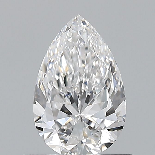 0.7 carat D-VVS2 Natūralus Pear Deimantas (1)