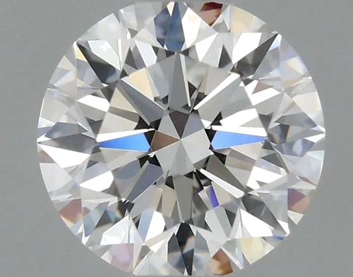0.64 carat F-VVS1 Excellent cut Natūralus Round Deimantas (1)
