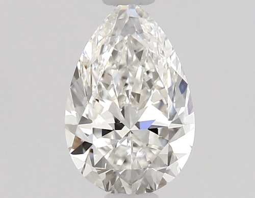 0.5 carat G-VS1 Natūralus Pear Deimantas (1)