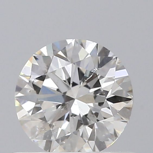 0.5 carat G-SI2 Excellent cut Natūralus Round Deimantas (1)
