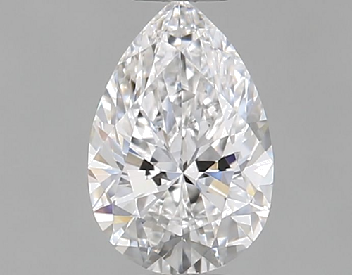 0.44 carat E-VVS2 Natūralus Pear Deimantas (1)