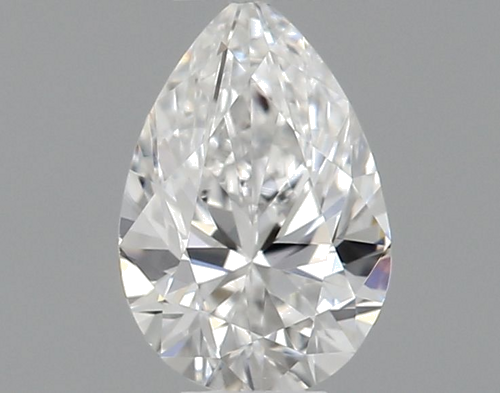0.23 carat E-VVS2 Natūralus Pear Deimantas (1)