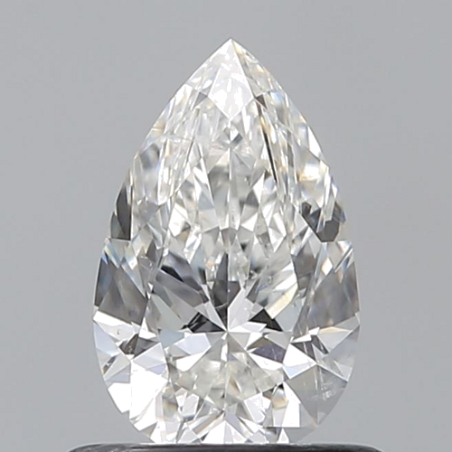 0.59 carat G-SI2 Natūralus Pear Deimantas (1)