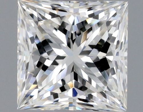 0.41 carat H-VVS2 Natūralus Princess Deimantas (1)
