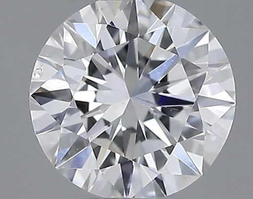 0.51 carat E-SI2 Excellent cut Natūralus Round Deimantas (1)