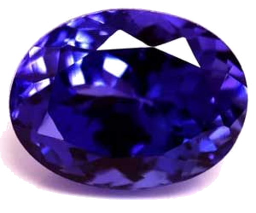 3.06 carat BLUE Oval Tanzanite (1)