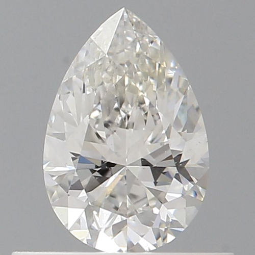 0.51 carat G-VS2 Natūralus Pear Deimantas (1)