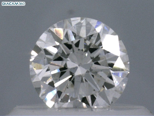 0.31 carat G-SI1 Excellent cut Natūralus Round Deimantas (1)
