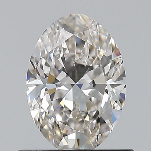 0.7 carat H-VVS1 Natūralus Oval Deimantas (1)