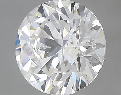 0.5 carat F-SI1 Excellent cut Natūralus Round Deimantas (1)