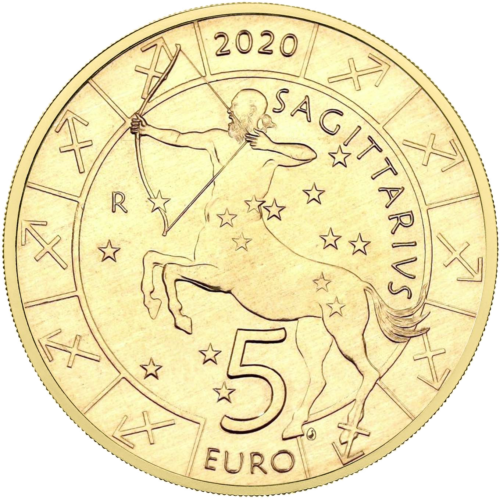 2020 San Marino Sagittarius (Zodiac) 5 euro coin (1)