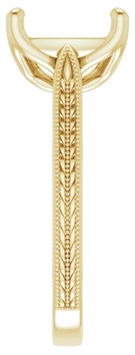 Sužadėtuvių Žiedas „Solitaire“ 14k yellow gold Oval 12mm x 10mm (4)