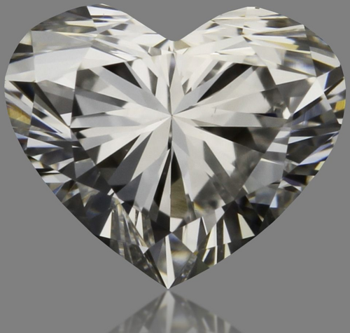 0.3 carat D-VVS2 Natūralus Heart Deimantas (1)