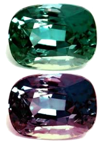 1.08 carat GREEN Cushion Alexandrite (1)
