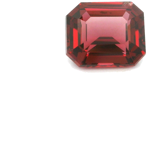 2.2 carat PINK STEP cut Octagonal Garnet (1)