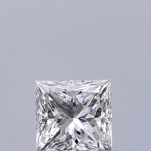0.4 carat E-VVS1 Natūralus Princess Deimantas (1)