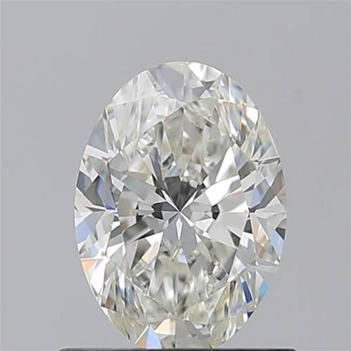 0.9 carat I-VS2 Natūralus Oval Deimantas (1)