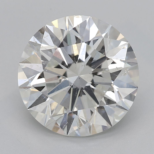 3.34 carat H-SI2 Excellent cut Natūralus Round Deimantas (1)