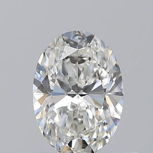 0.51 carat G-VVS1 Natūralus Oval Deimantas (1)
