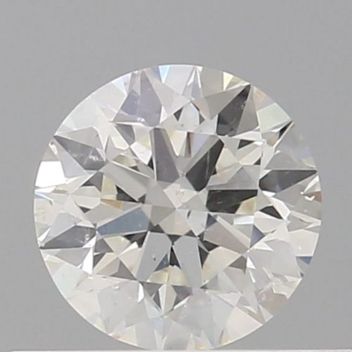 0.5 carat I-SI2 Very Good cut Natūralus Round Deimantas (1)