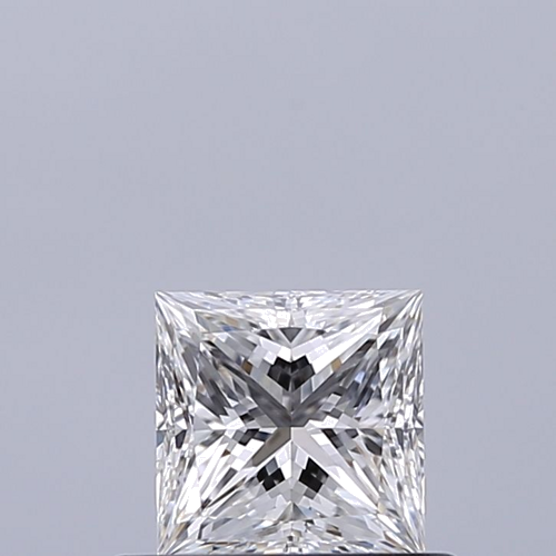 0.52 carat E-VS1 Natūralus Princess Deimantas (1)
