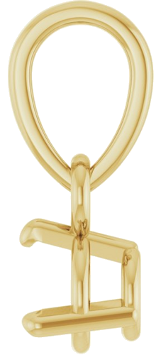 Pakabukas „Round 3-Prong“ 14k yellow gold Round 4mm (3)