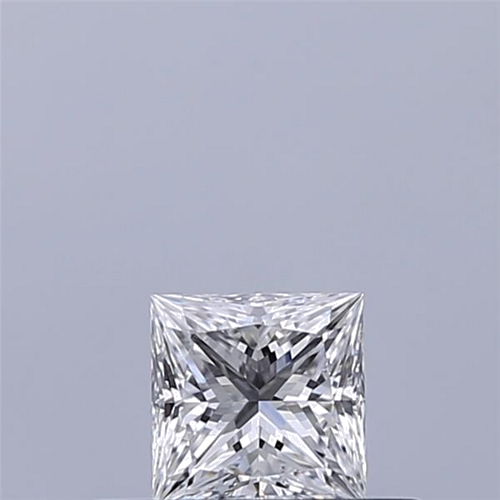 0.28 carat D-VVS2 Natūralus Princess Deimantas (1)