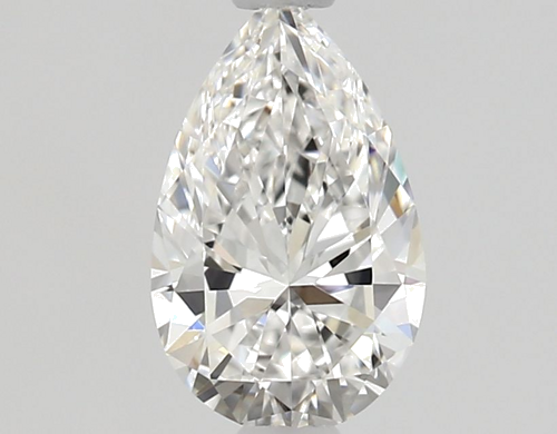 0.6 carat E-VVS1 Natūralus Pear Deimantas (1)