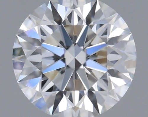 0.42 carat F-VVS2 Excellent cut Natūralus Round Deimantas (1)