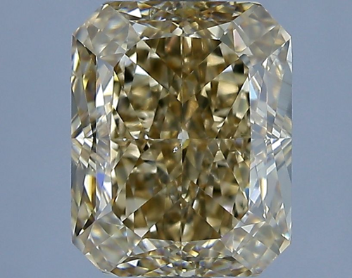 3.02 carat Fancy Yellow-SI1 Natūralus Radiant Deimantas (1)