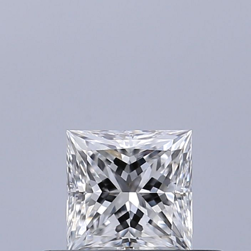 0.34 carat D-VVS1 Natūralus Princess Deimantas (1)