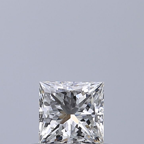 0.37 carat E-VVS1 Natūralus Princess Deimantas (1)