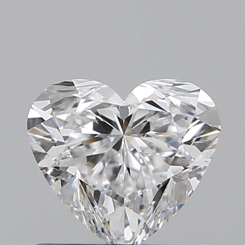 0.7 carat D-IF Natūralus Heart Deimantas (1)