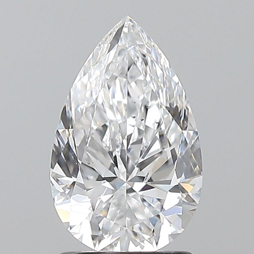 1.51 carat D-SI2 Natūralus Pear Deimantas (1)
